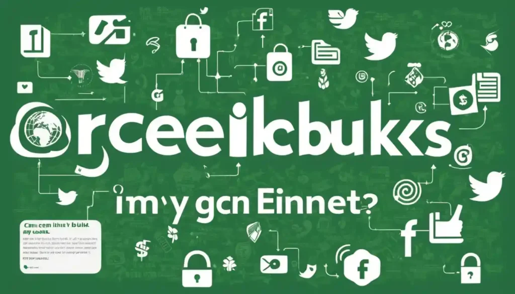 Can I link my My GreenBucks.net account to social media